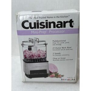 NIB 2015 Cuisinart Mini-Prep Processor DLC-1SS 21oz 2-Speed Food Processor